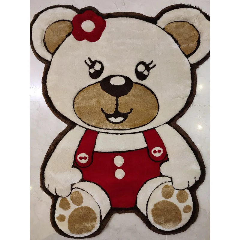 فرش پادری کودک زیبای طرح خرس