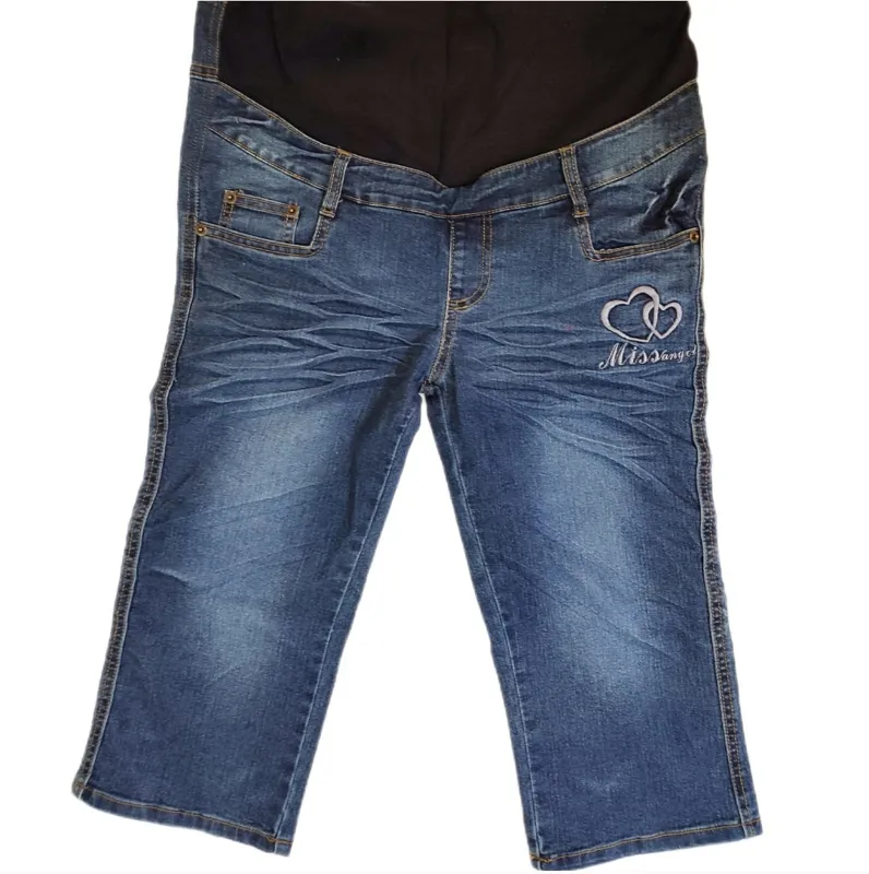 شلوارک بارداری جین وارداتی