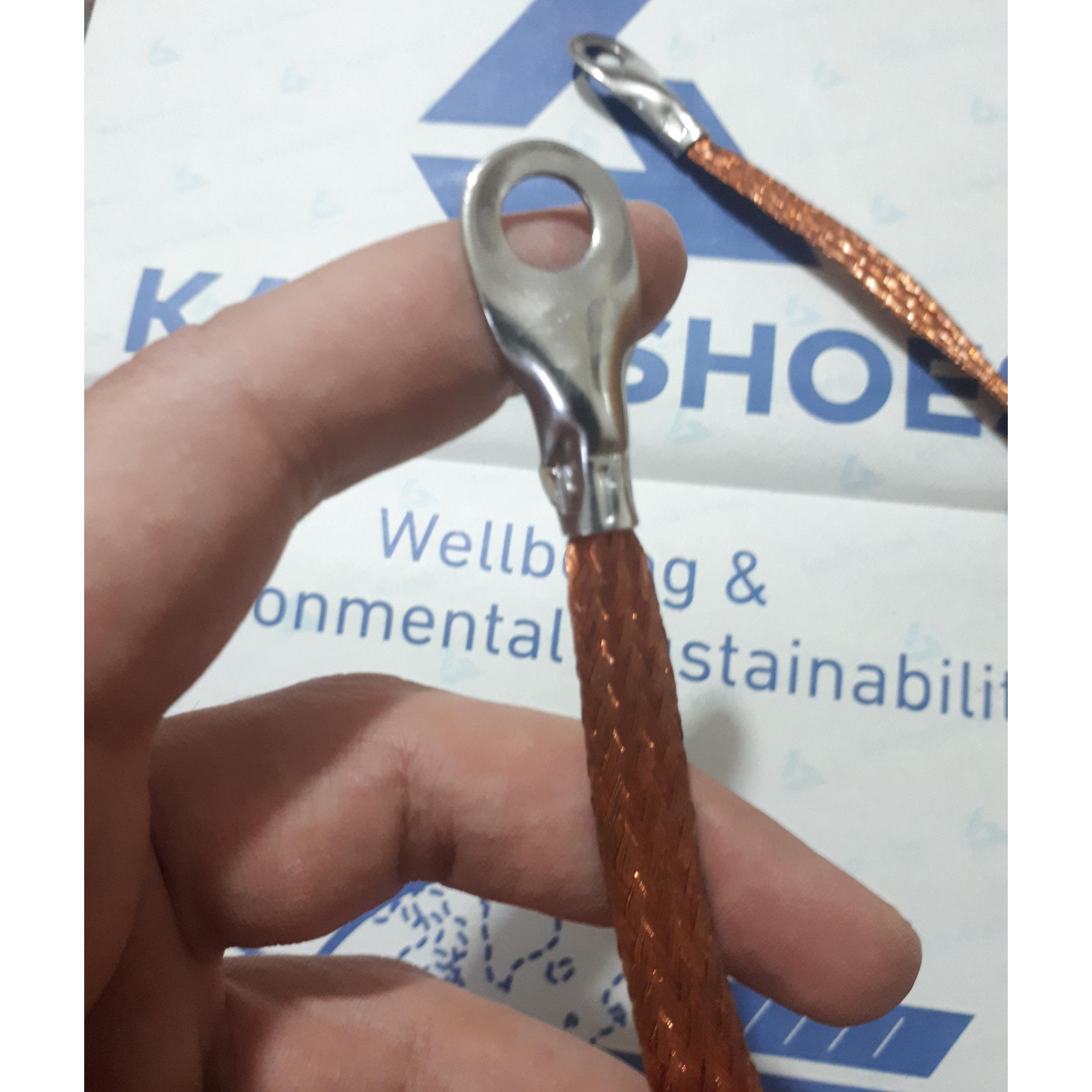 کابل اتصال به بدنه خودرو تمام مسی درجه یک 50cm