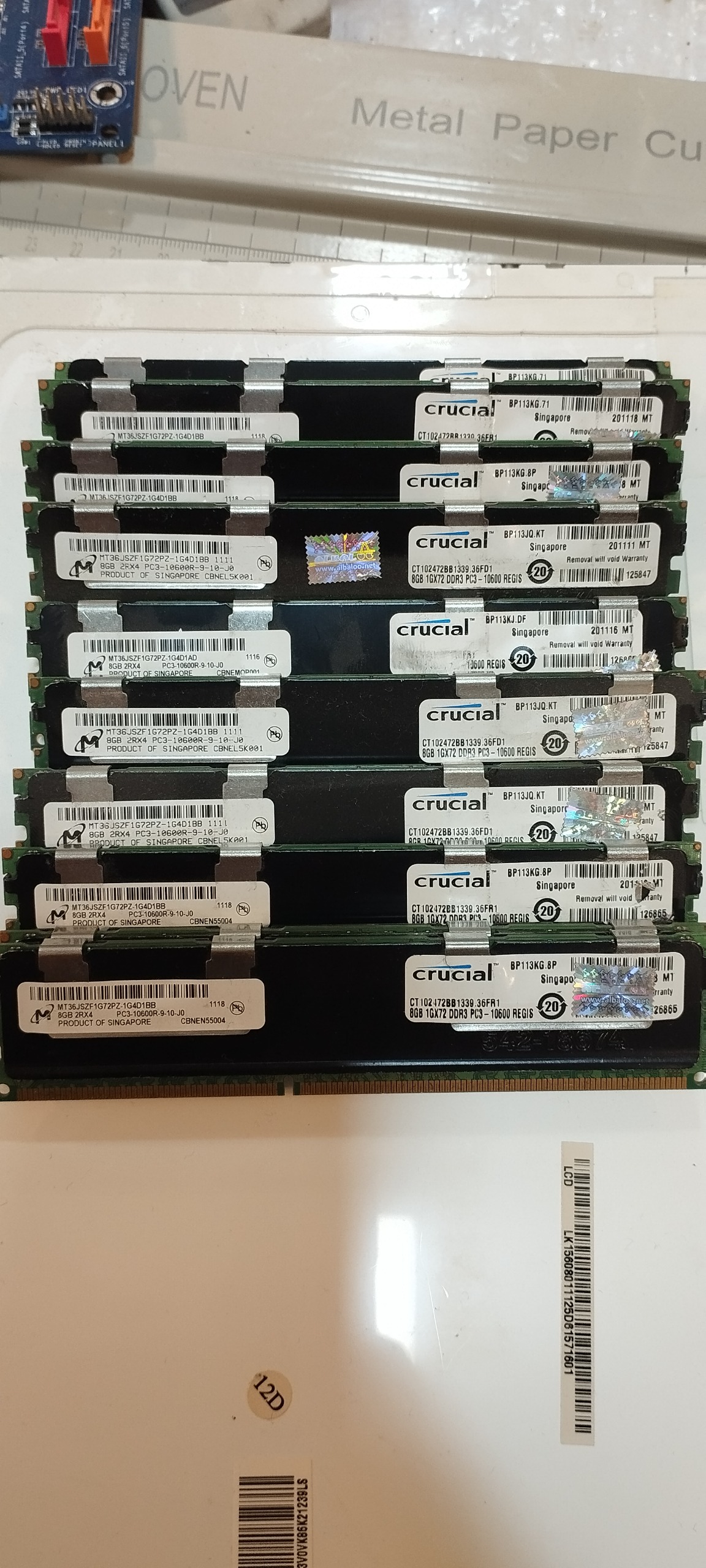 رم سرور 8G DDR3 10600R 1333