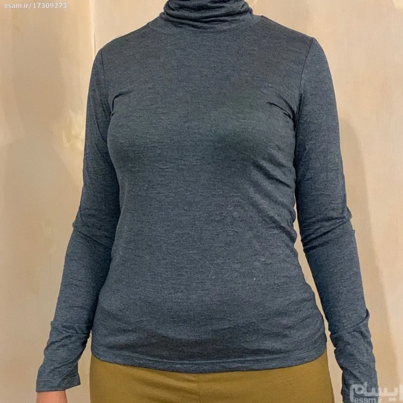 بلوز یقه اسکی بسیار شیک خارجی