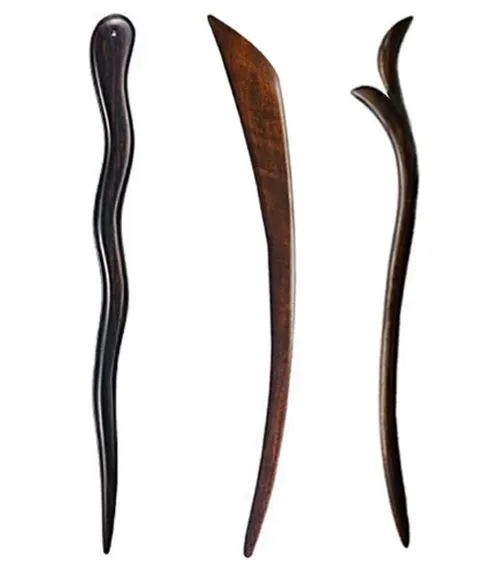 سه عدد پین مو چوبی (پکیج1)