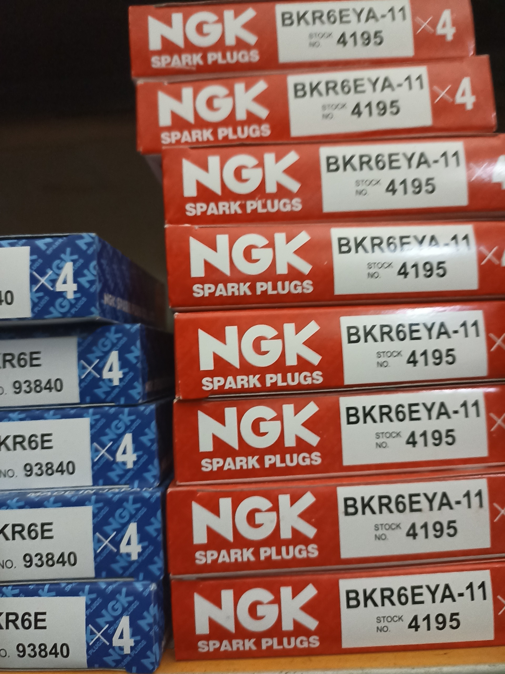 شمع NGK 4195 BKR6EYA-11 | شمع استاندارد اورجینال