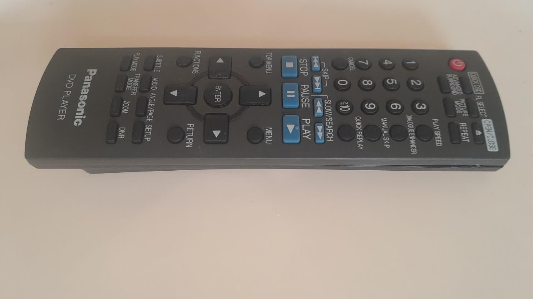 ریموت کنترل دی وی دی پاناسونیک Panasonic