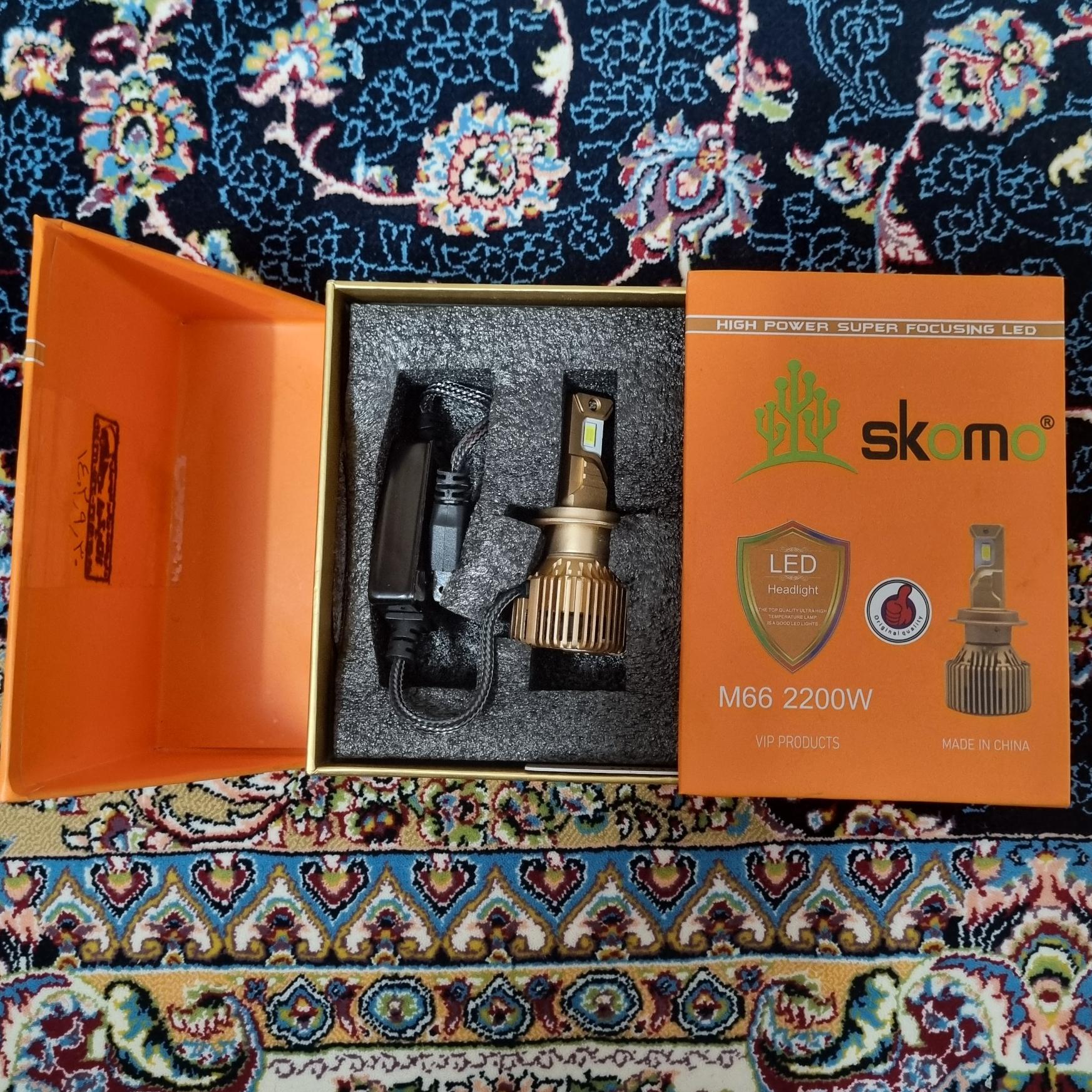 هدلایت لنزو سفید