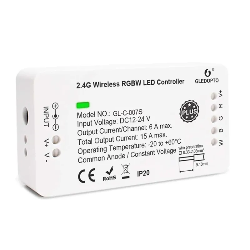 کنترلر هوشمند ریسه RGB LED برند GLEDOPTO