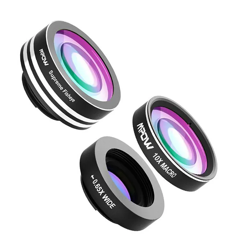 پک 3 عددی لنز موبایل عالی برند MPOW MPPA007AB