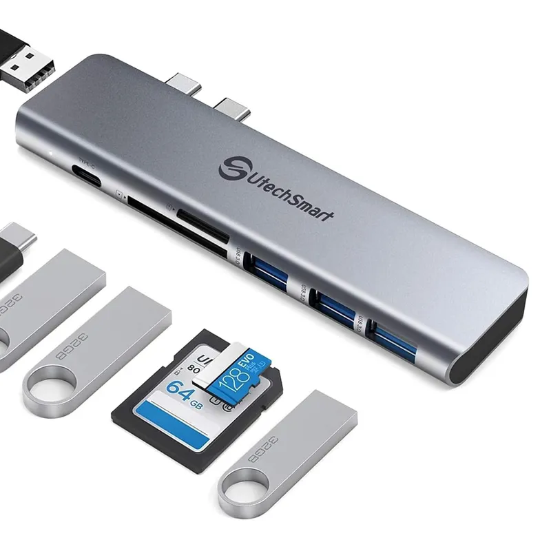 داک 7 پورت مک بوک برند U-Tech Smart