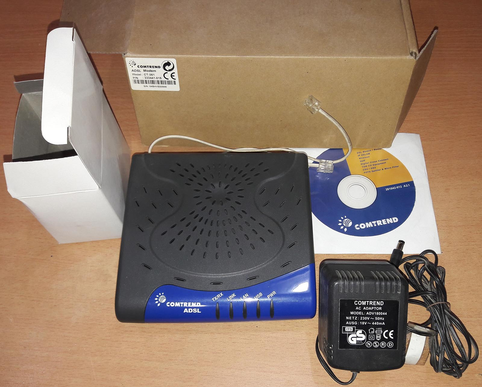 مودم قدیمی ADSL