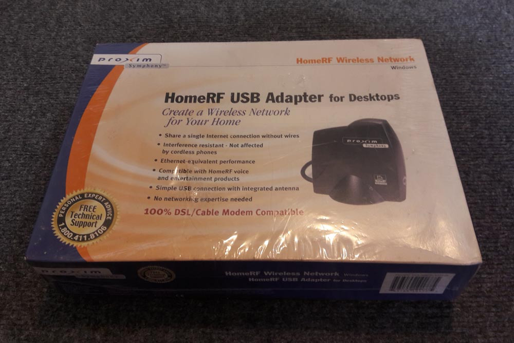 HomeRF USB Adapter مودم یا هر چیزی