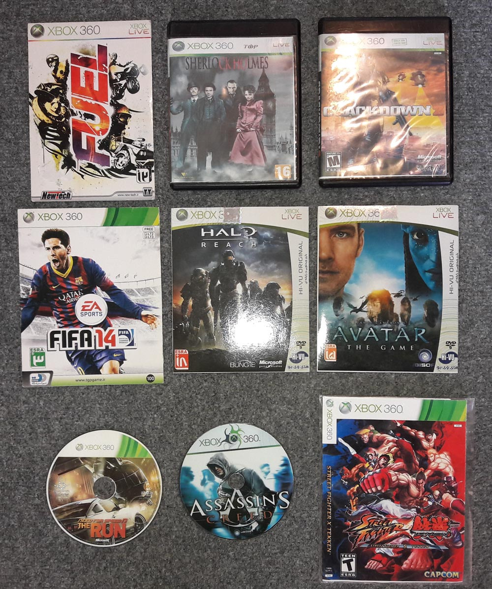9 بازی ایکس باکس XBOX 360 Games