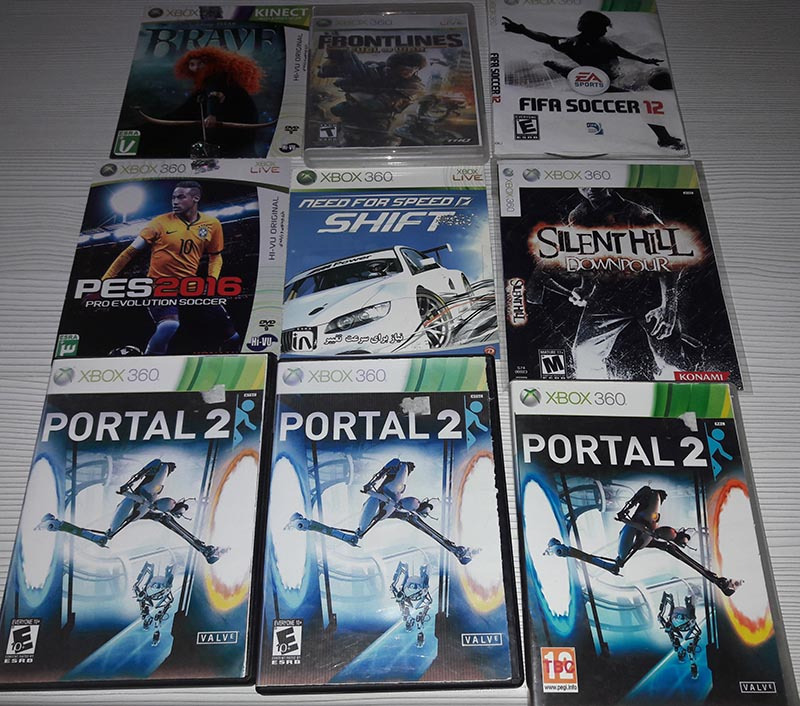 9 بازی ایکس باکس 360 با جعبه XBOX 360 Games