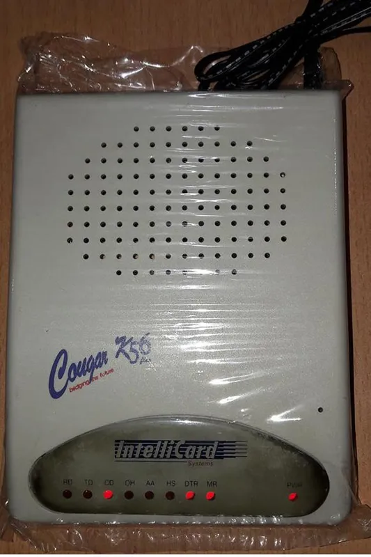 فکس مودم اکسترنال EXTERNALMODEM COUGAR INTELLICARD