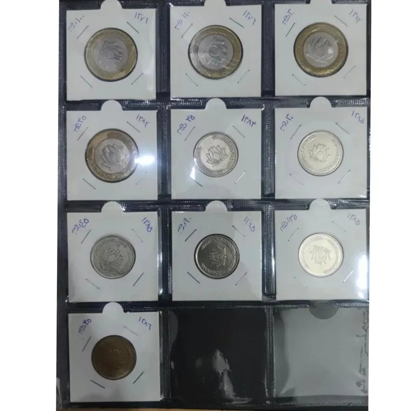 کلکسیون بی نظیر از سکه های چرخشی