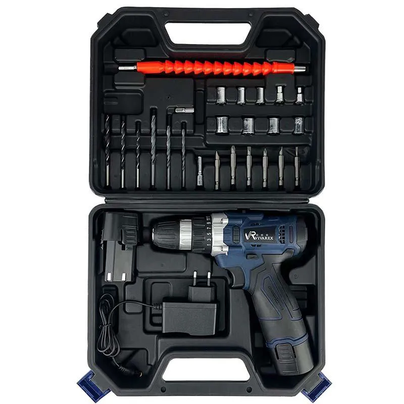 دریل شارژی دو باتری ویوارکس 12 ولت مدل VR1210-2A
