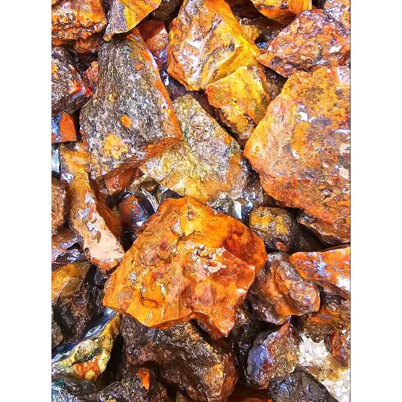 3کیلو راف جاسپر آتشین بسیار عالی