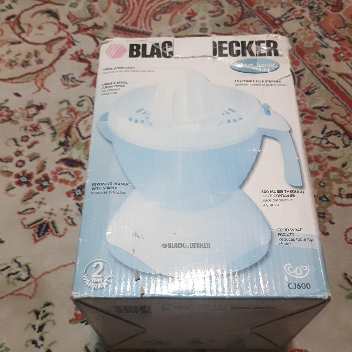 آب پرتقال مرکبات گیری بلک اند دکر black and decker