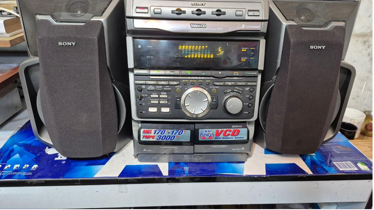 ضبط صوت سونی SONY VX7