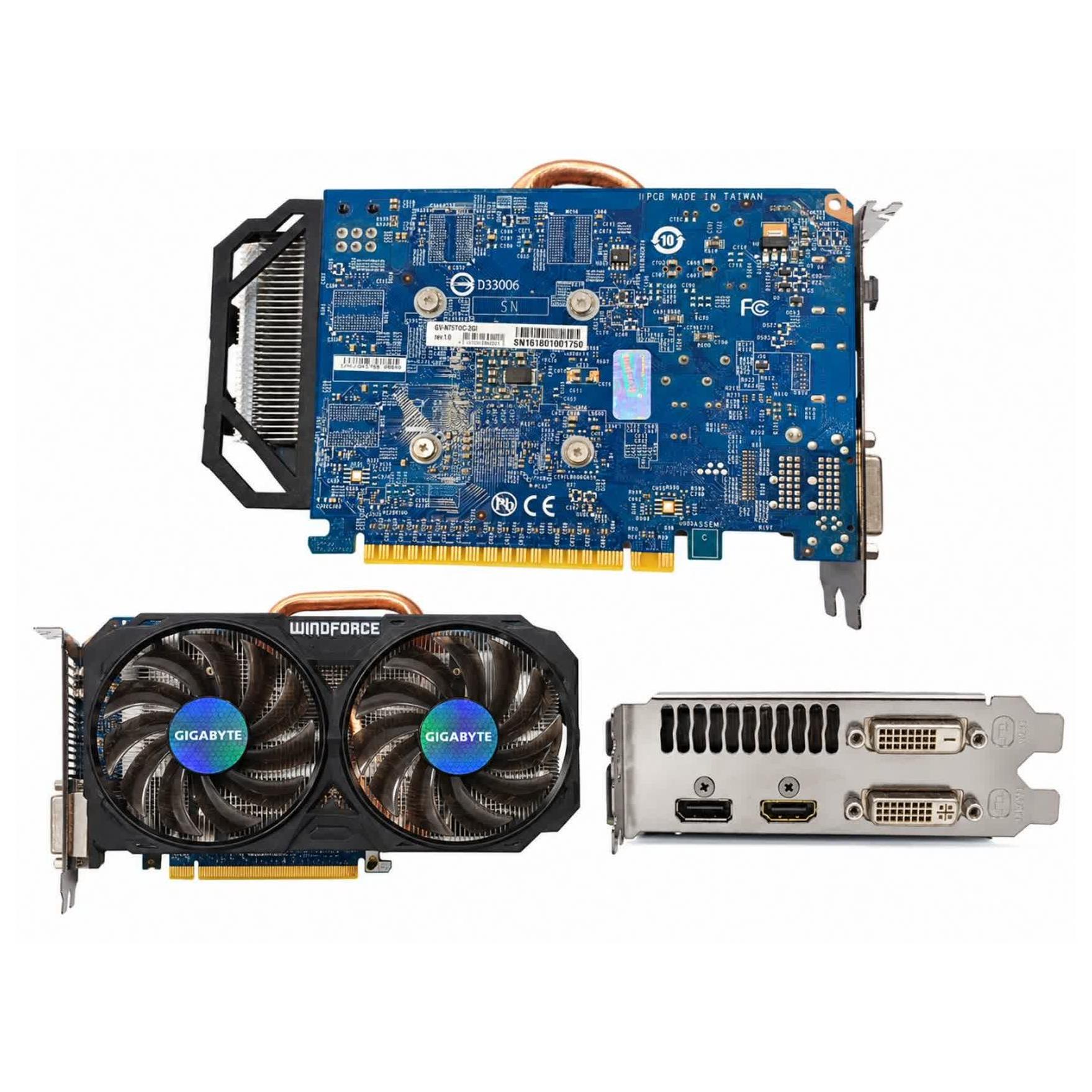 کارت گرافیک GIGABYTE GTX750 2GB