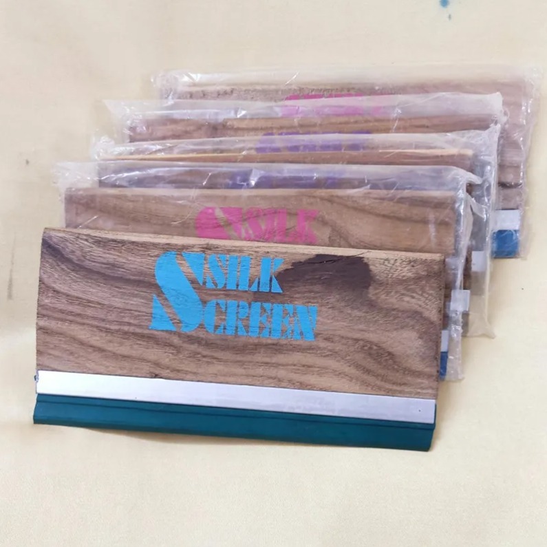 کاردک چاپ سیلک چوبی تکی