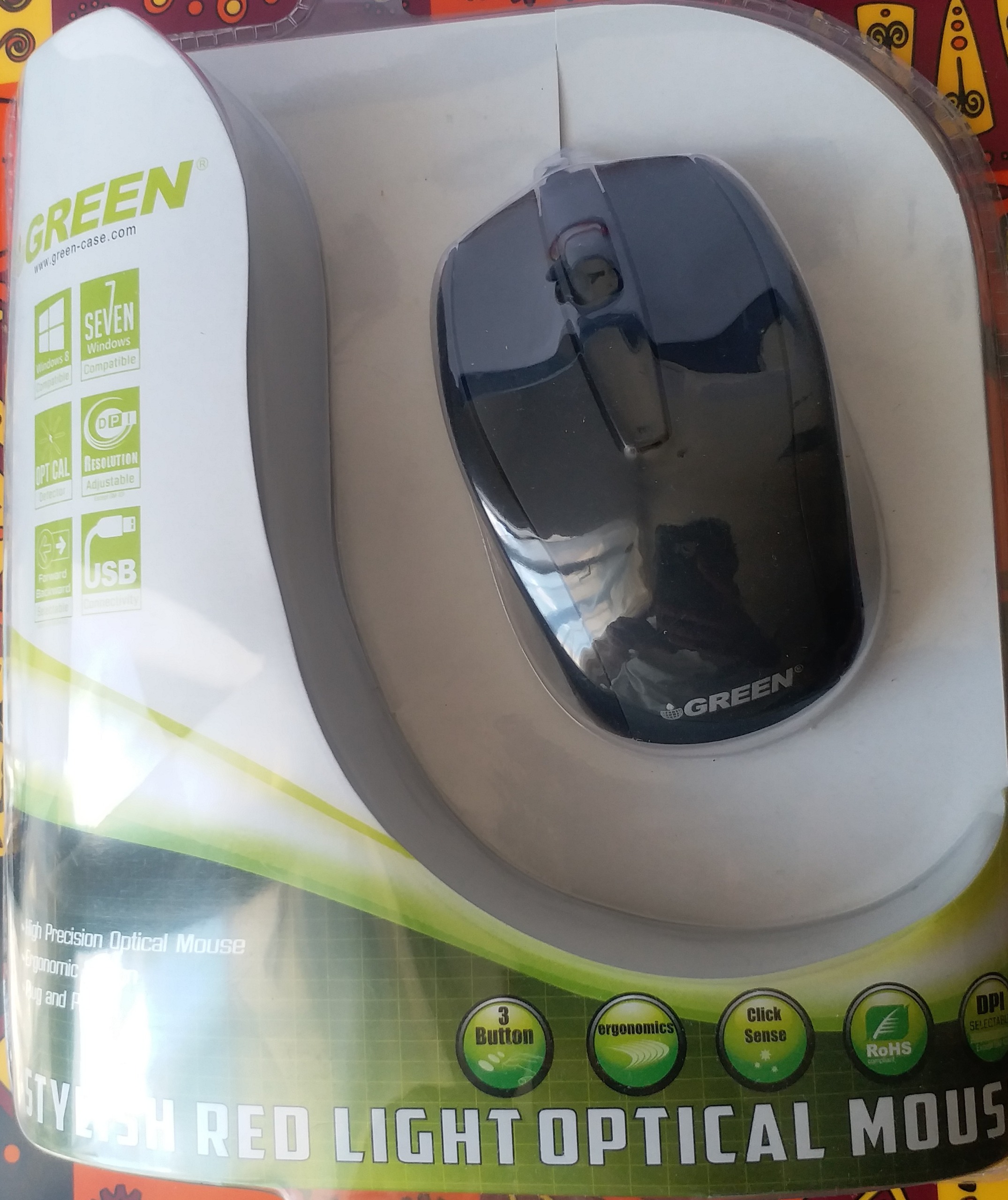 موس کامپیوتر مدل Green (گرین)