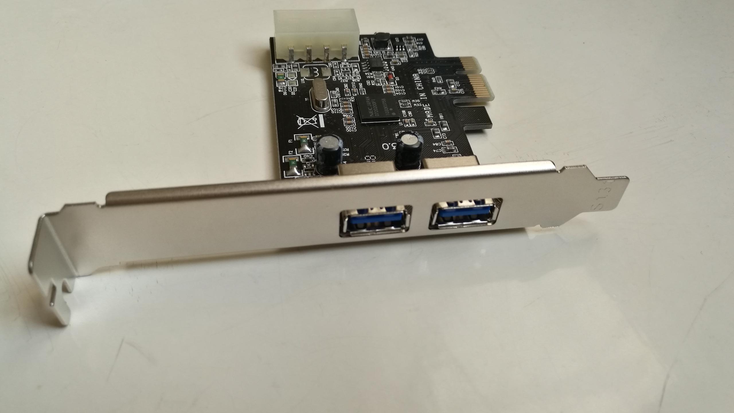 کارت PCI Express USB 3.0 چیپست NEC ژاپن
