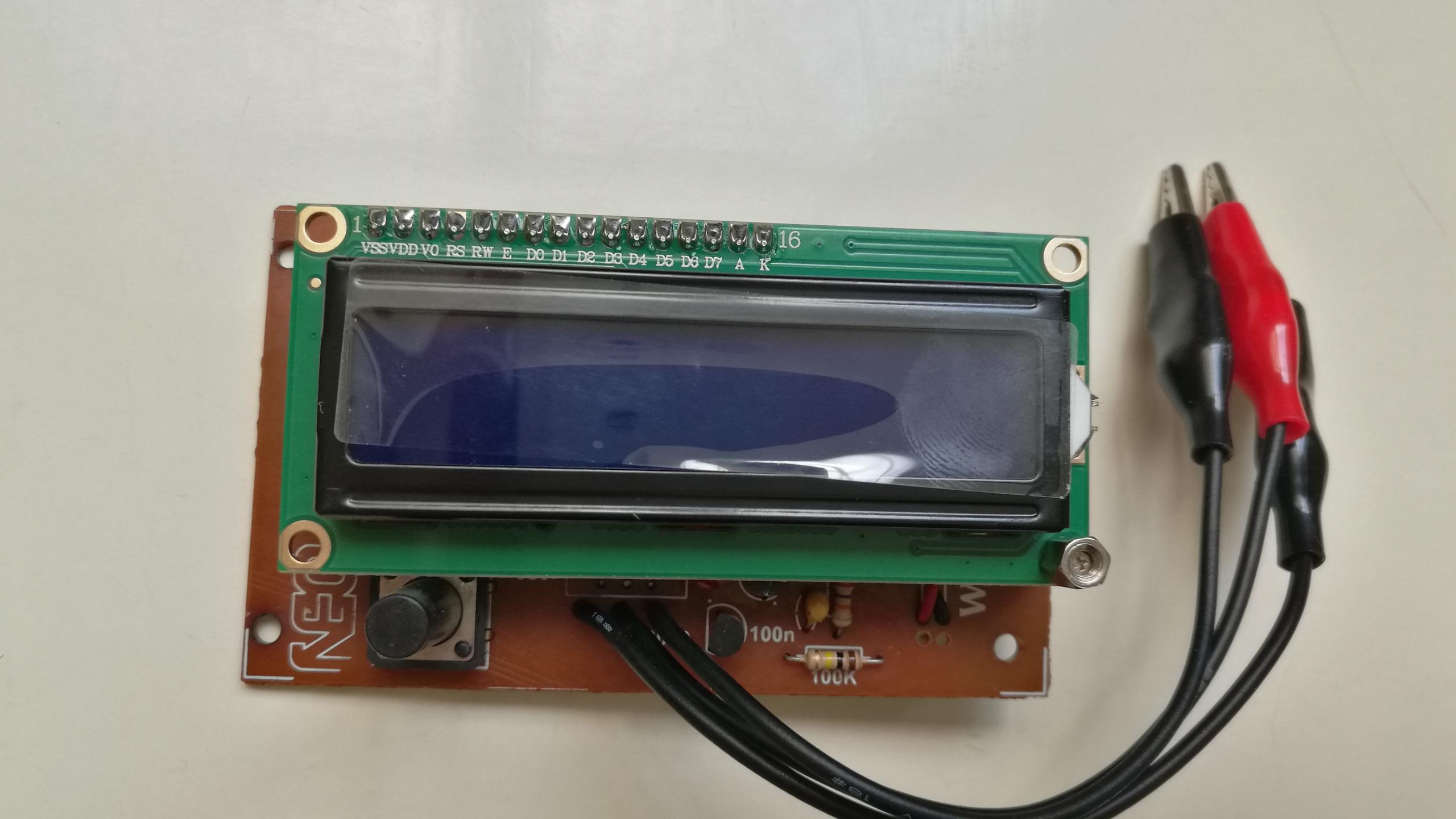 تستر قطعات الکترونیکی NANO ELECTRONIC با آداپتور