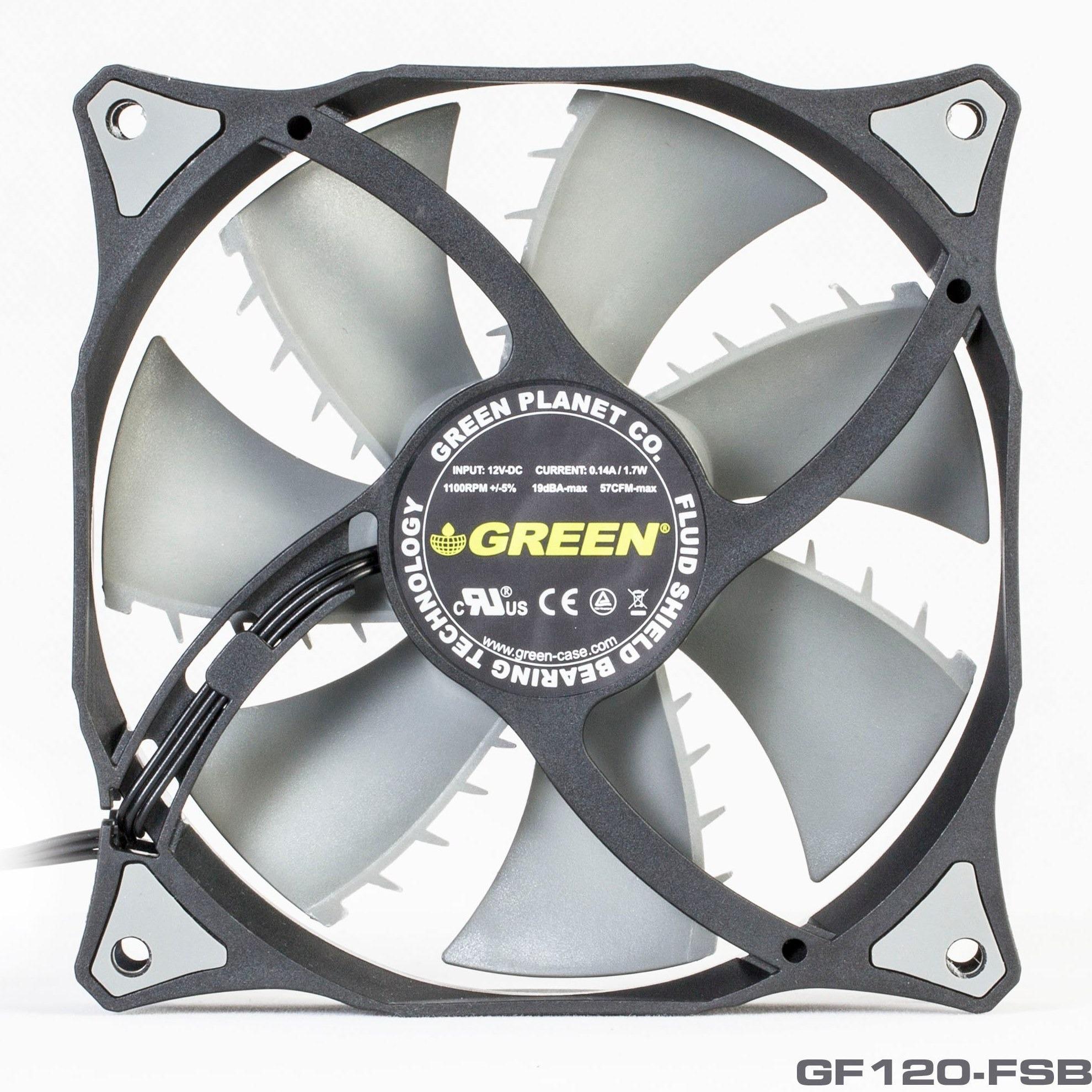 7 عددفن کیس گرین مدل GREEN GF120-FSB (استوک)