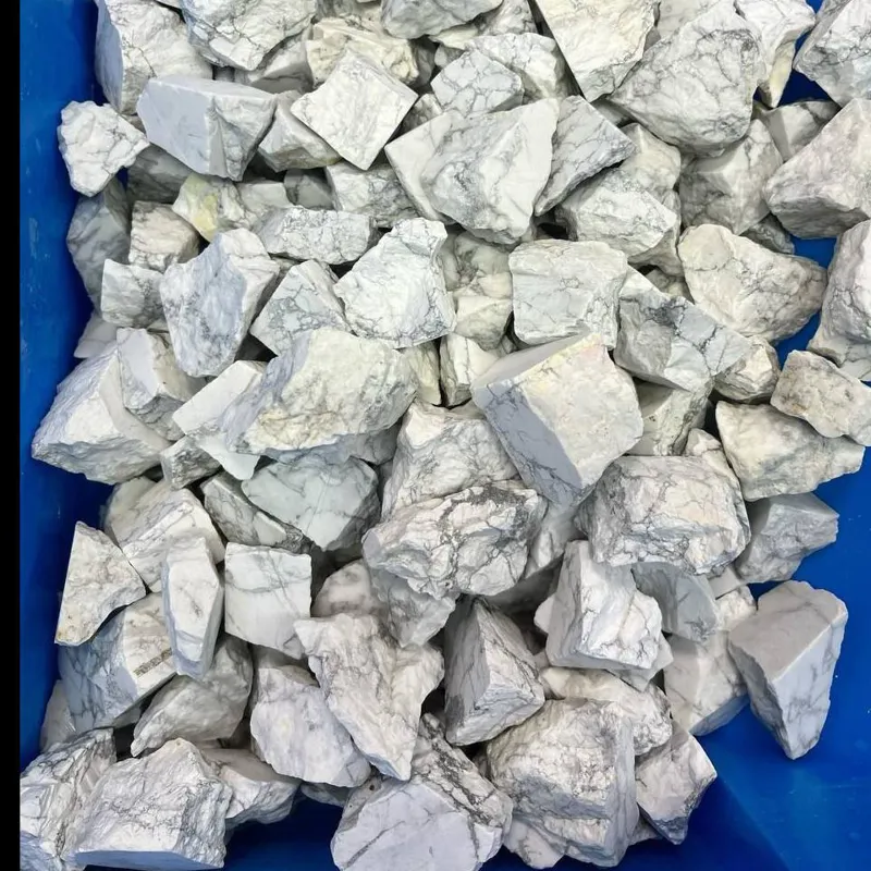 200 گرم گوهر سنگ راف هائولیت سفید معدنی