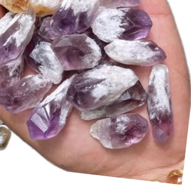 500 گرم سنگ راف کریستال آمیتیست خوشه ای اصل