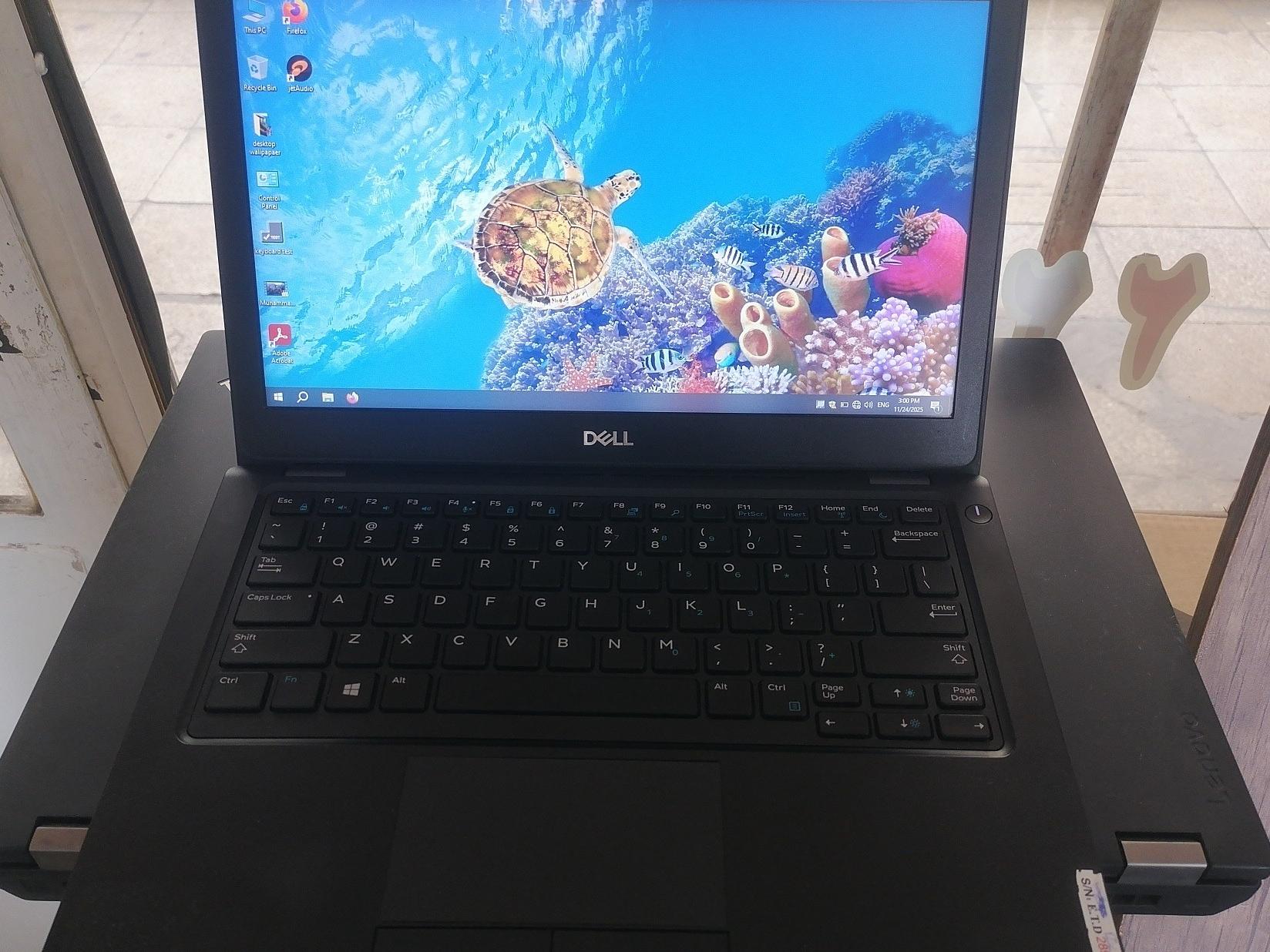 لپ تاپ DELL i5 نسل 7 رم 16 گیگ ddr4 هارد ssd