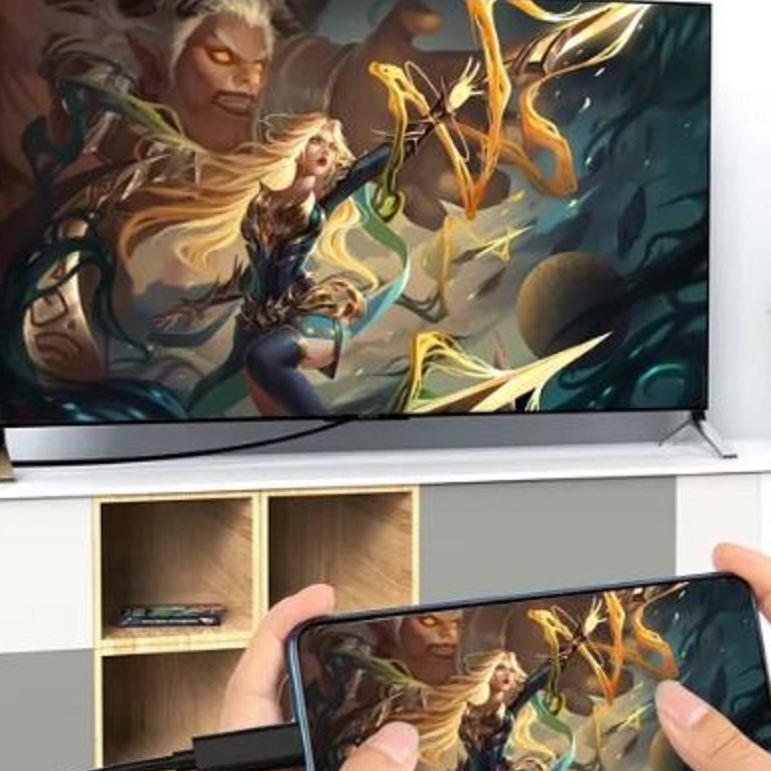 کابل اتصال گوشی به تی وی Type-C به HDMI 4K