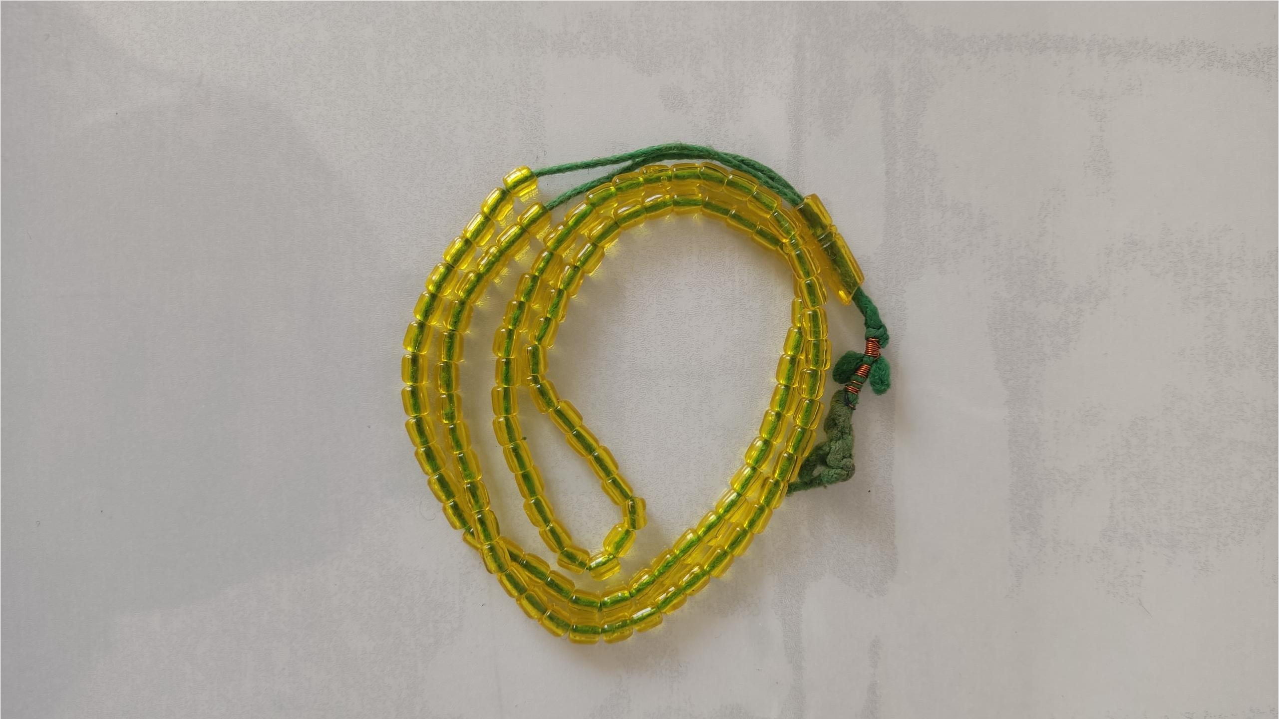 تسبیح نارنجی رنگ