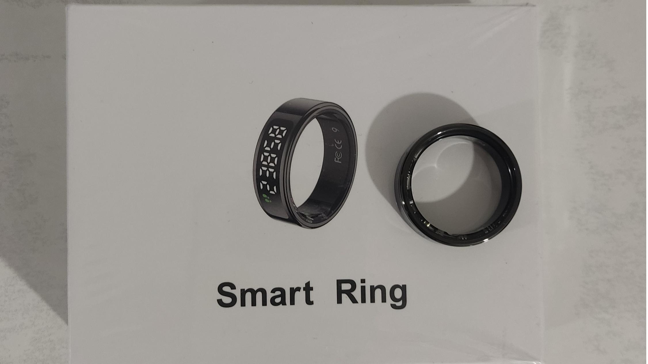 حلقه هوشمند smart ring مدل R11 رنگ مشکی براق