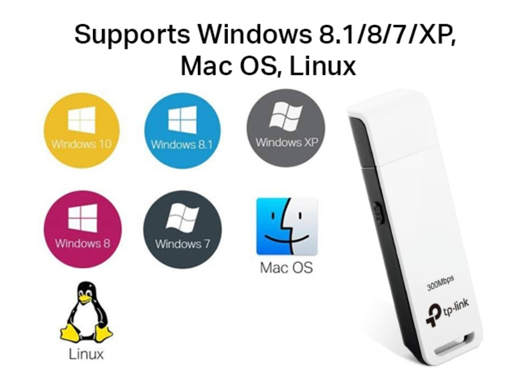 دانگل وایفای TP-LINK 300Mbps ورژن قدیمی