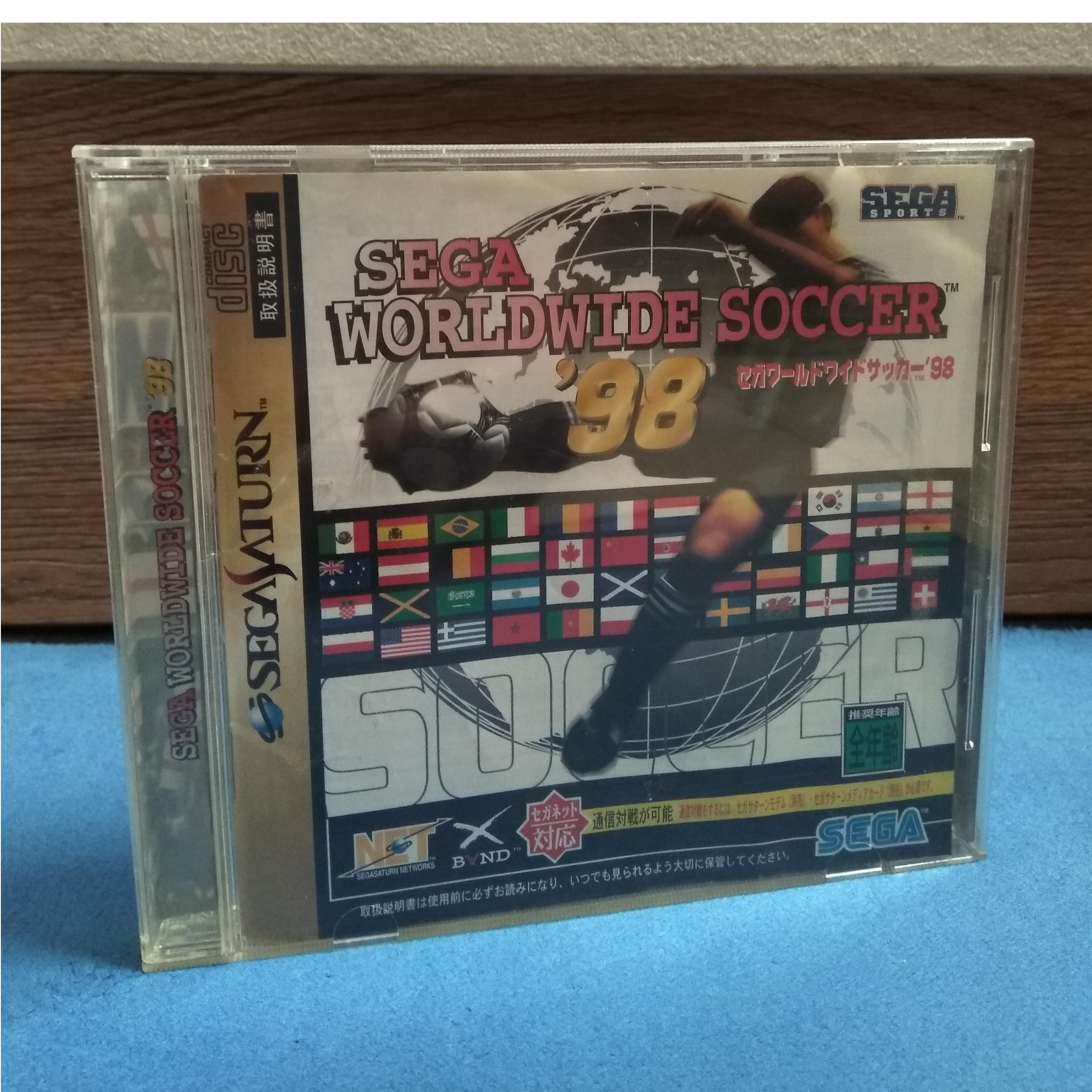 فوتبال سگا سترن SEGA WorldWide Soccer 98 اصل