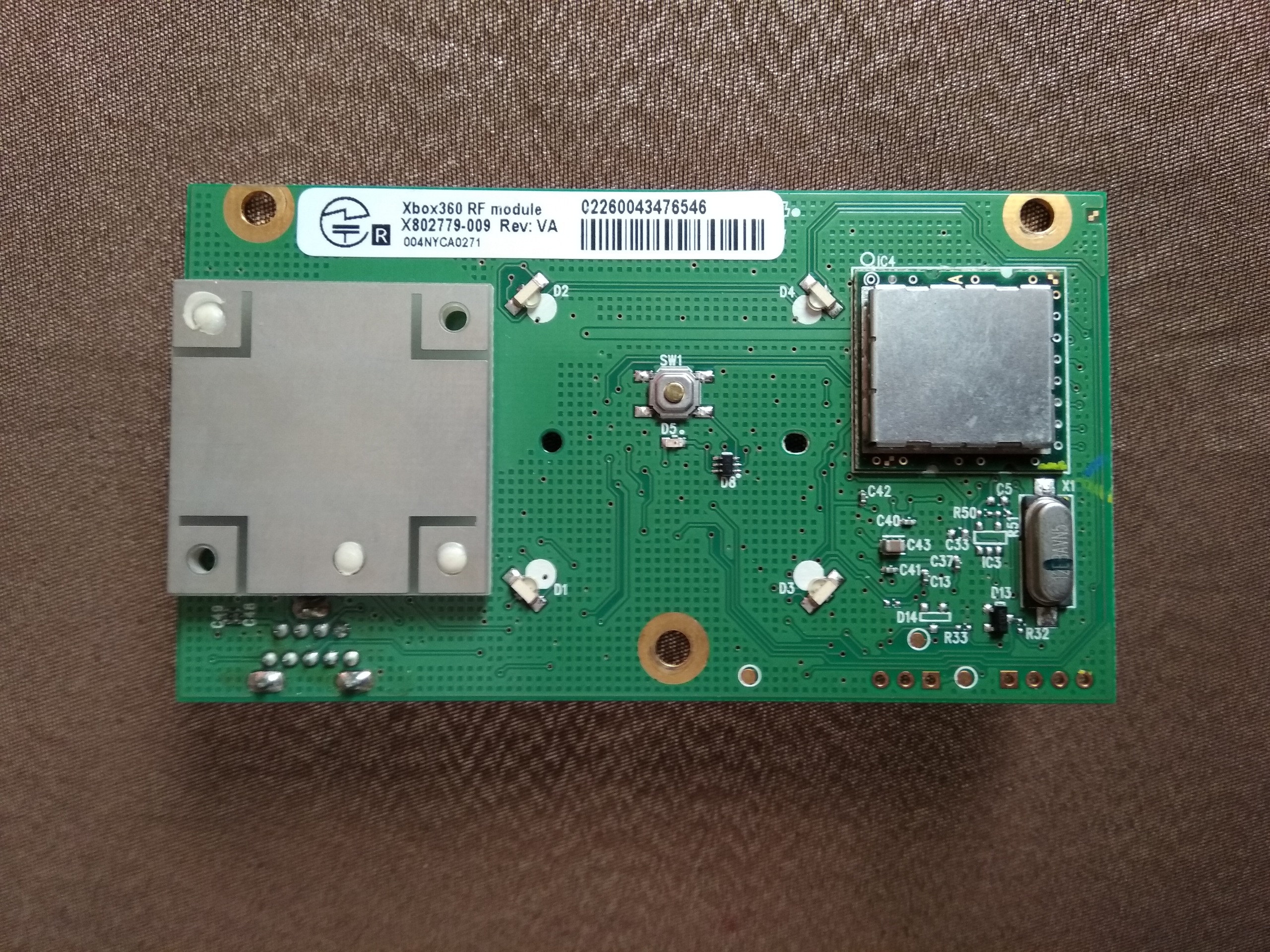 ماژولRF (برد سوییچ پاور) XBOX360 فت