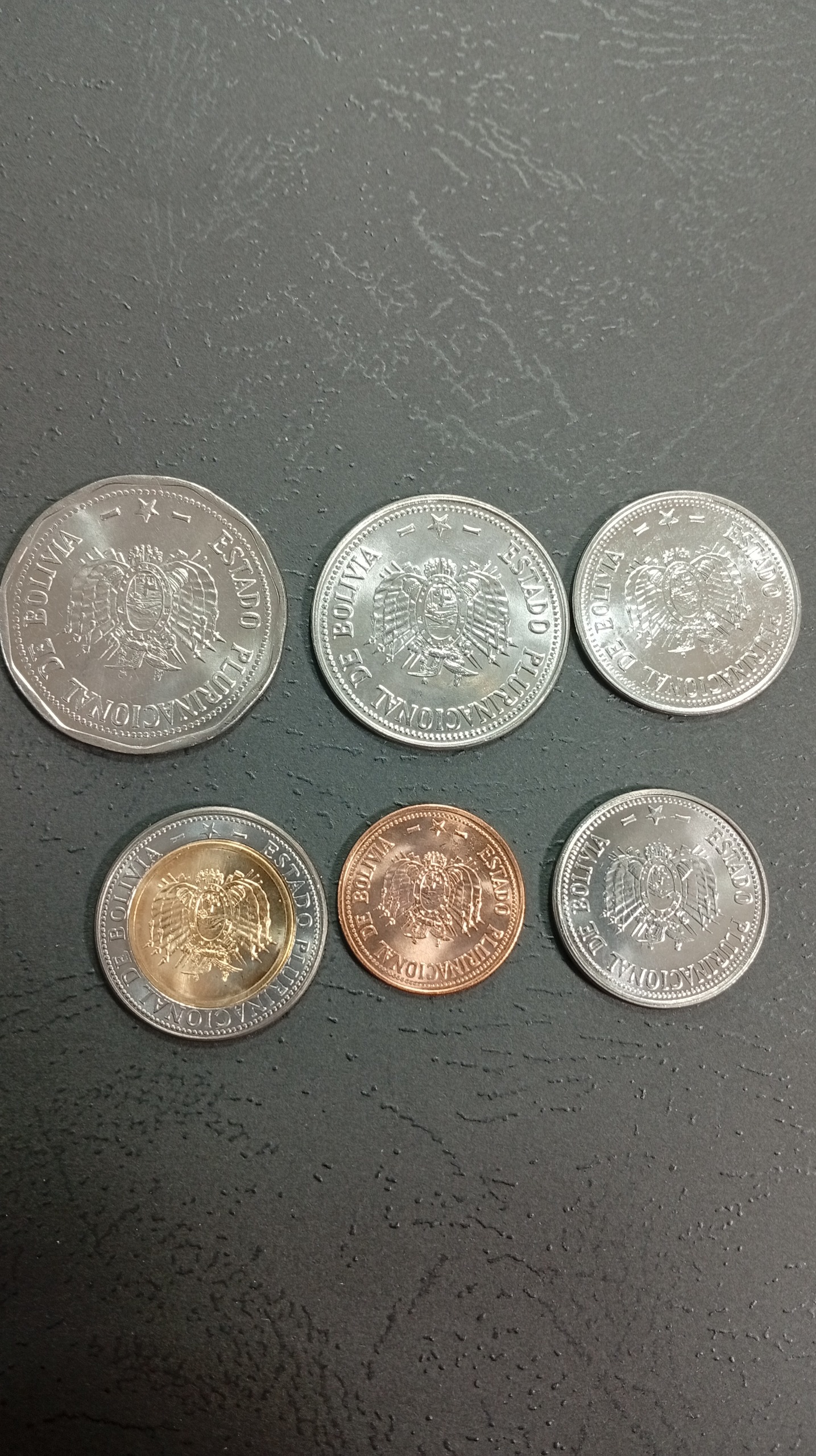 ست سکه های کشور بولیوی