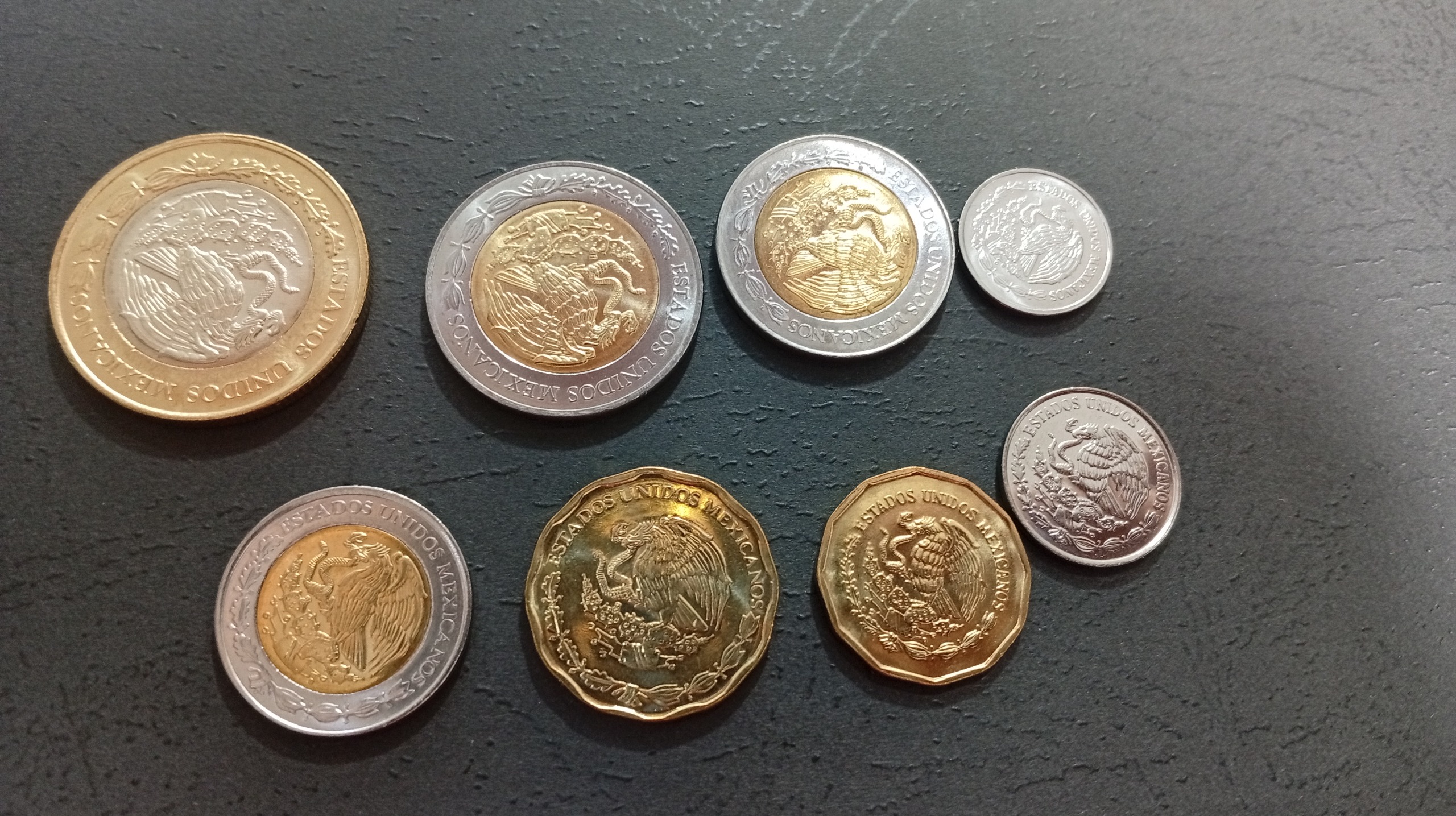 ست سکه های کشور مکزیک