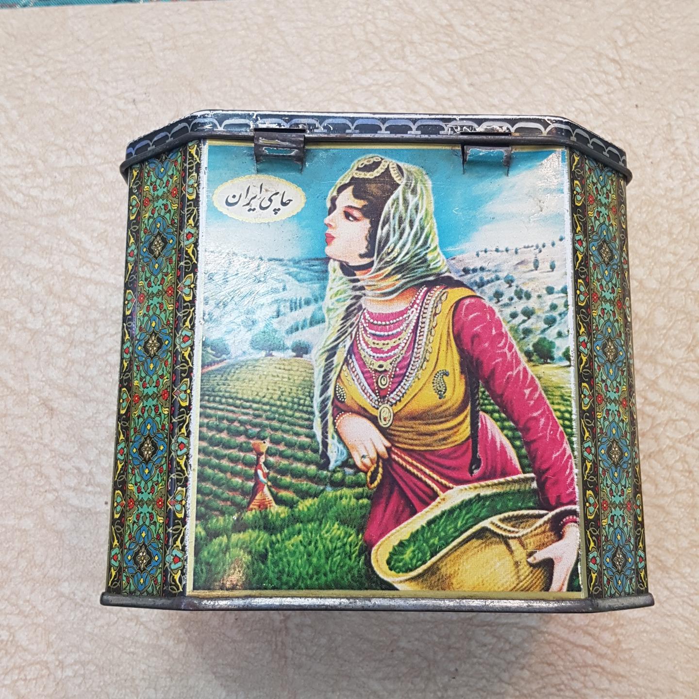 قوطی فلزی چای ایران