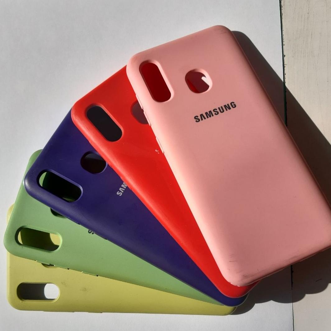 قاب .گارد سیلیکونی گوشی مدل A30