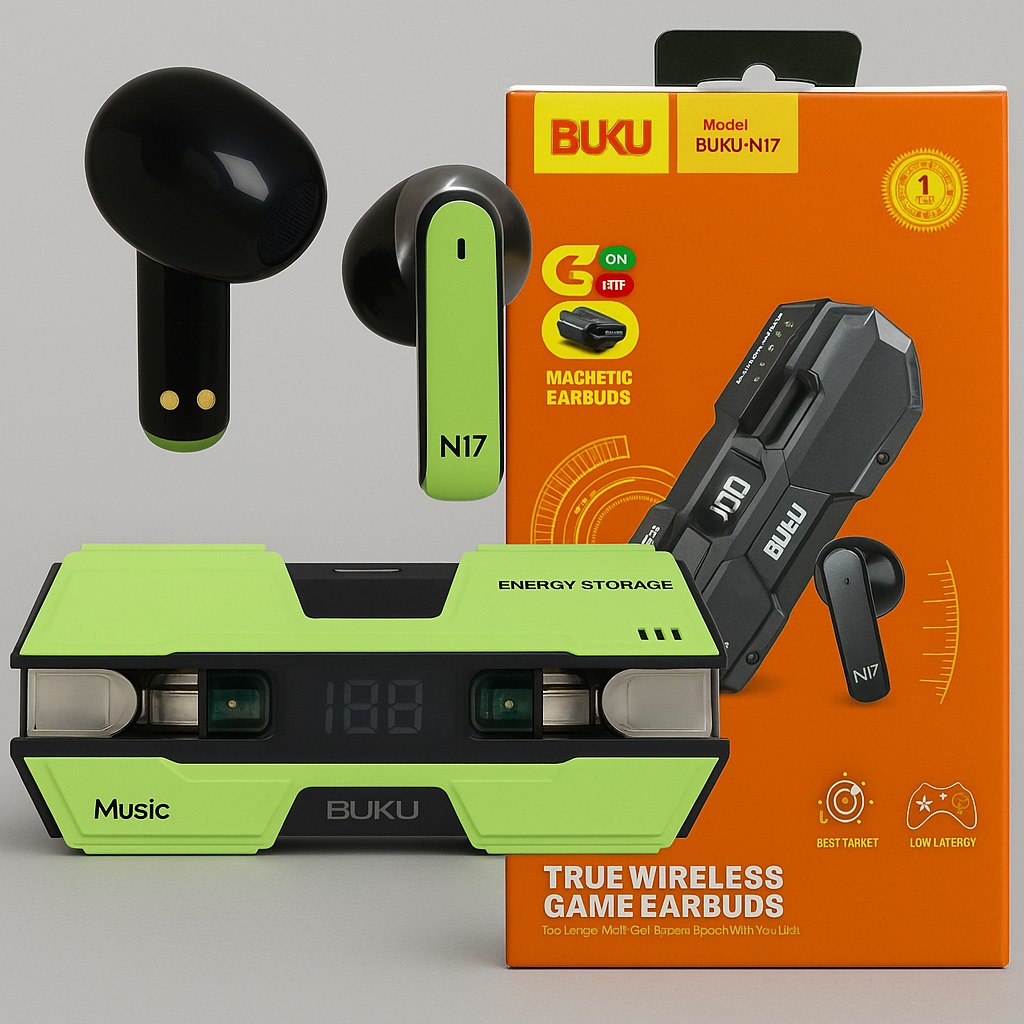 ایرفون بوکو Buku n17