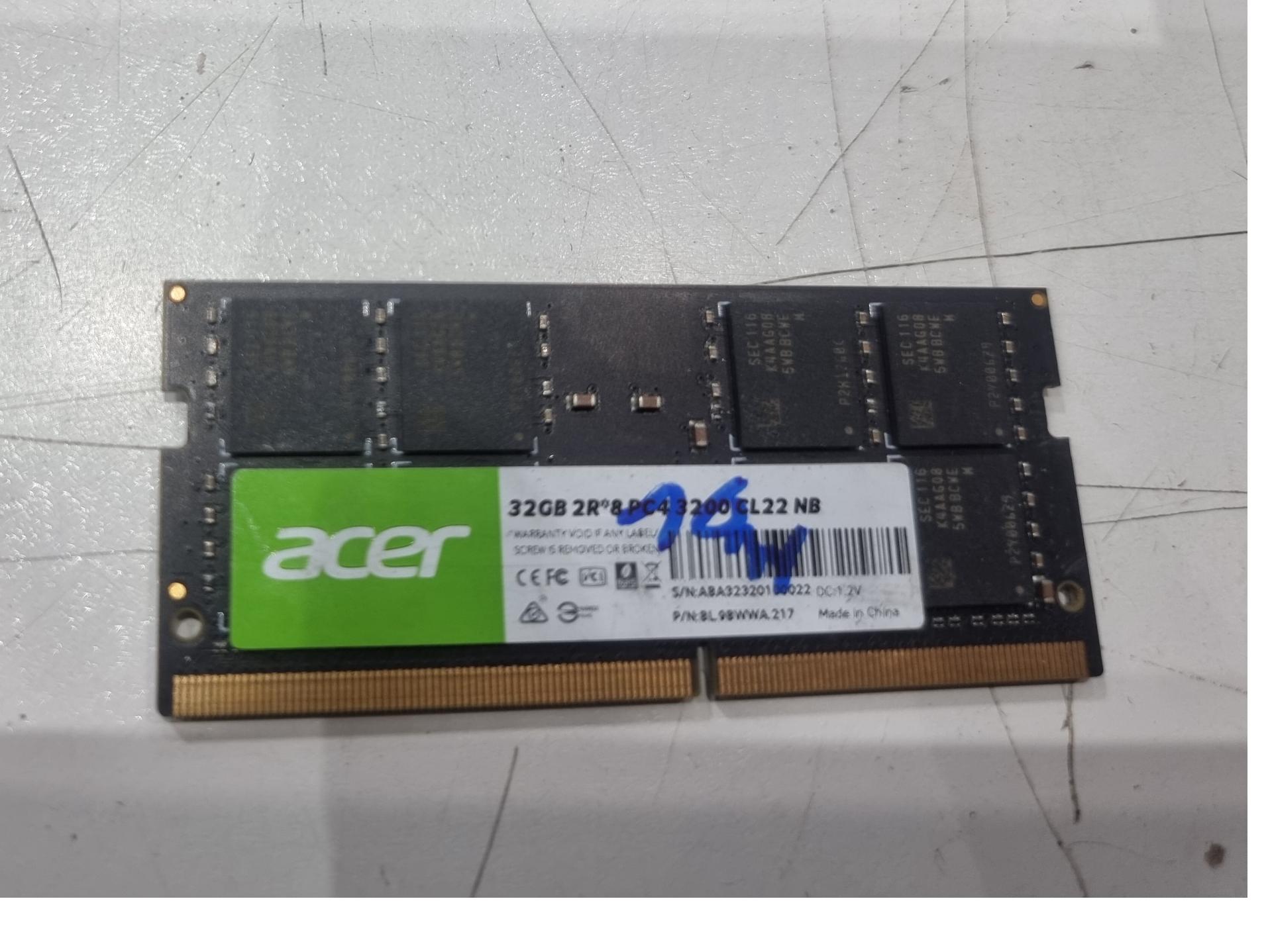 رم 32gb ddr4 3200 لپ تاپی
