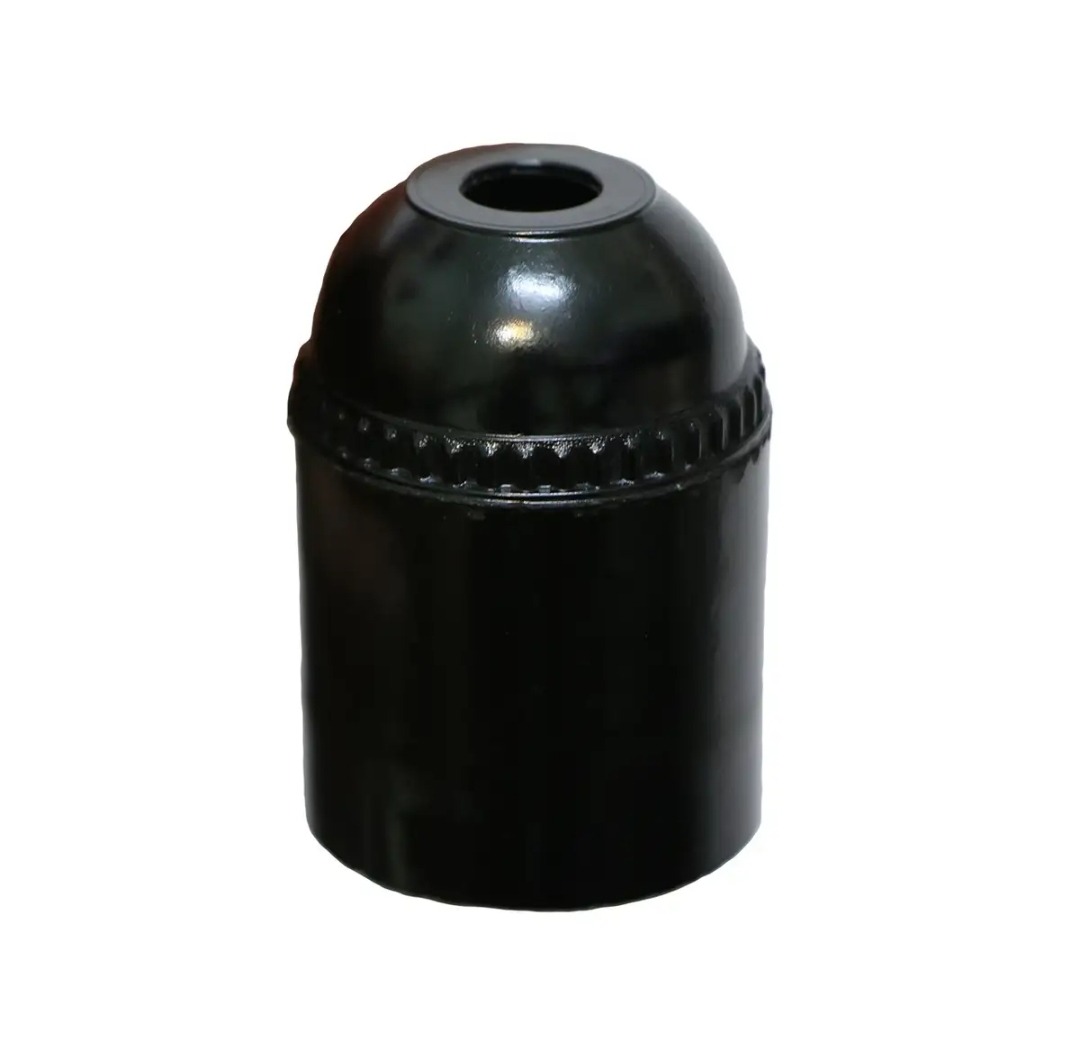 سرپیچ لامپ رنگ مشکی