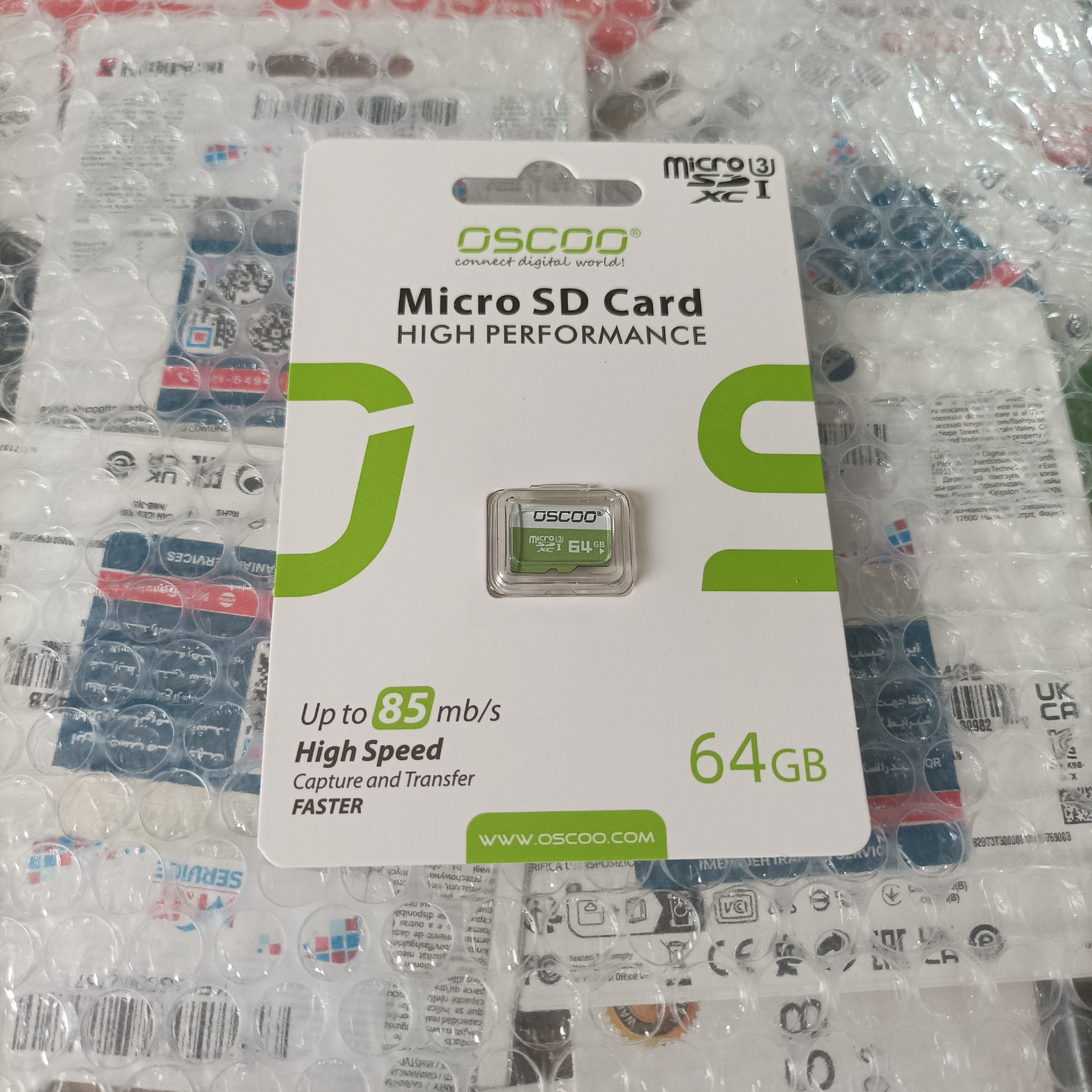 کارت حافظه Micro SD 64GB OSCOO پرسرعت