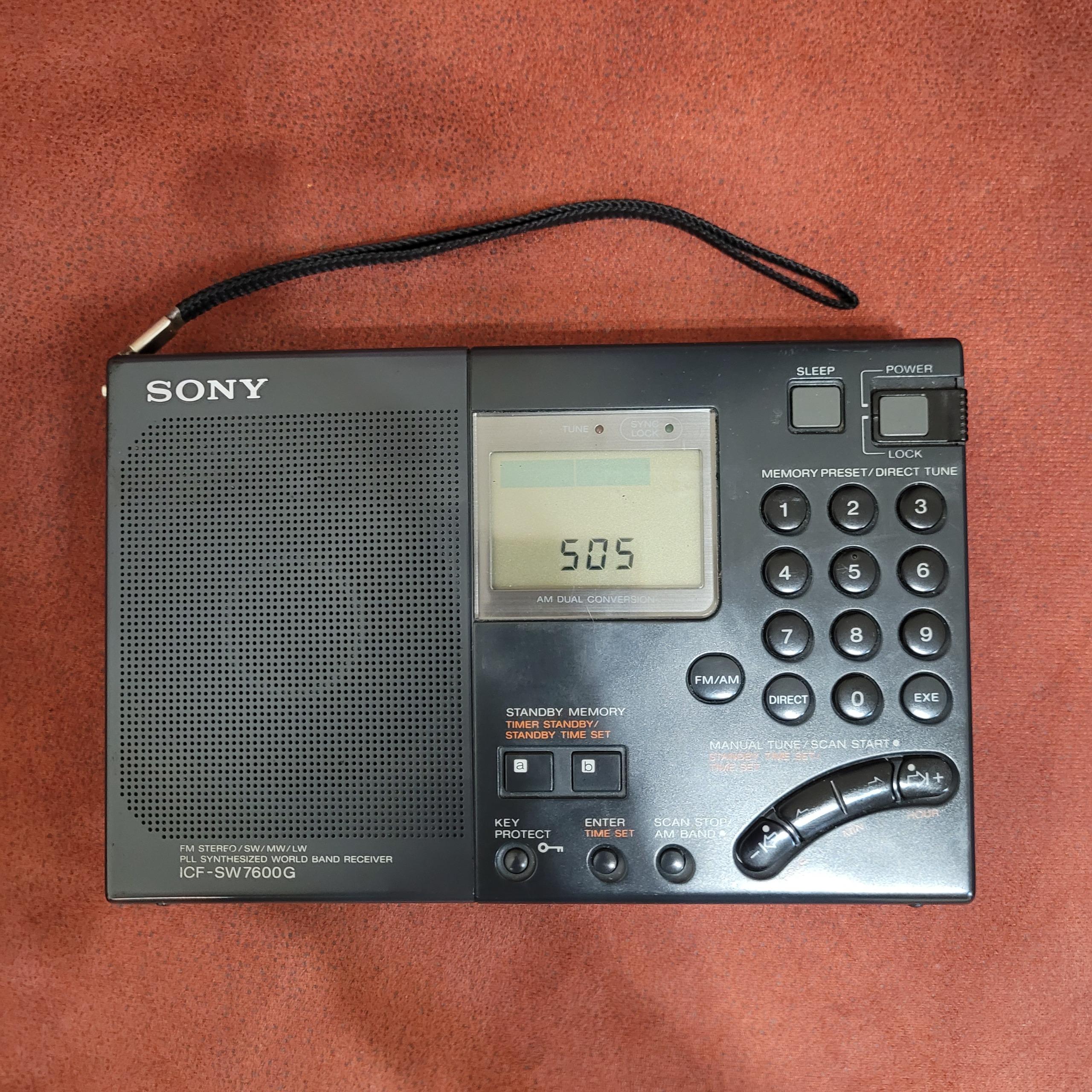 رادیو سونی مدل lCF_SW7600G