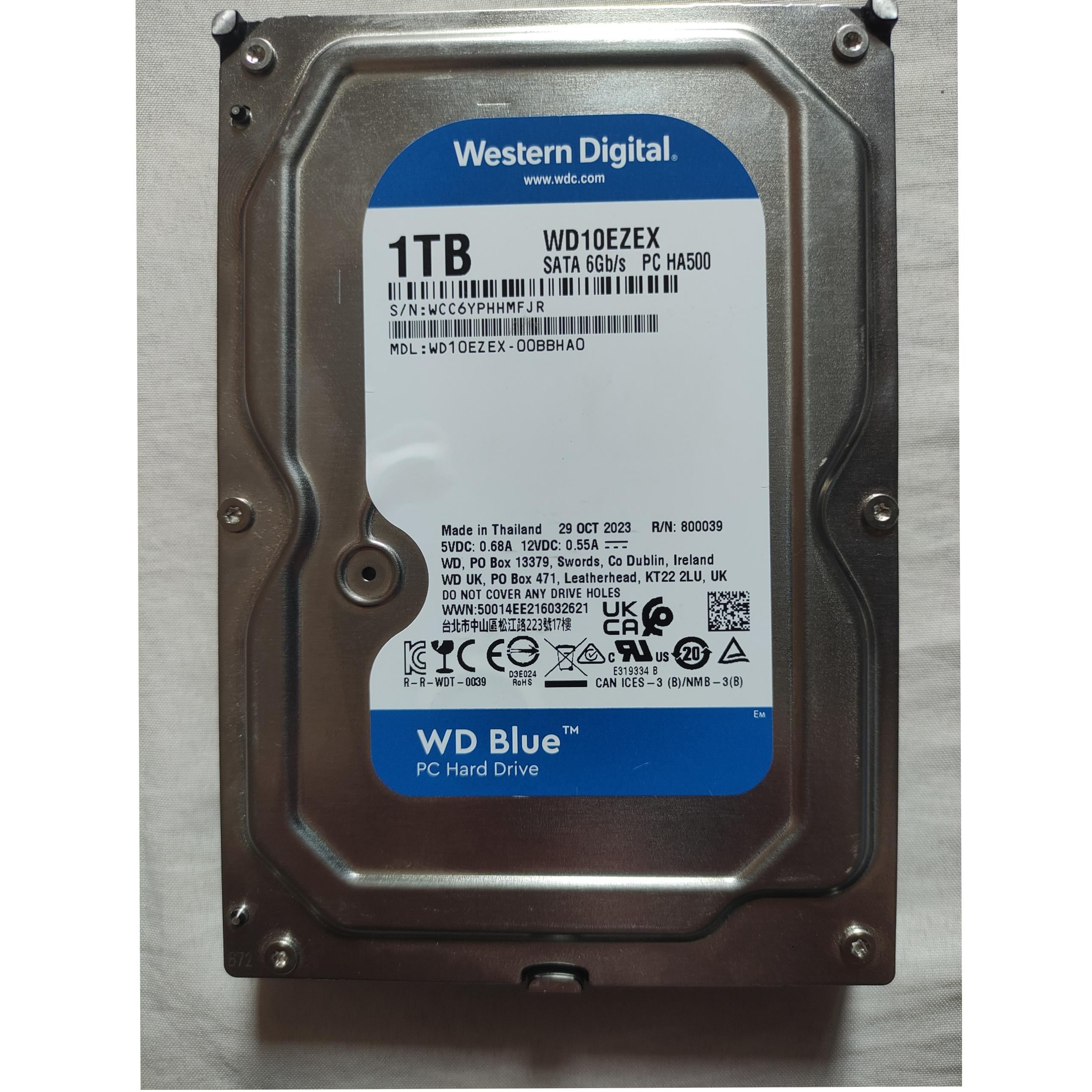 هارد اینترنال وسترن آبی western digital