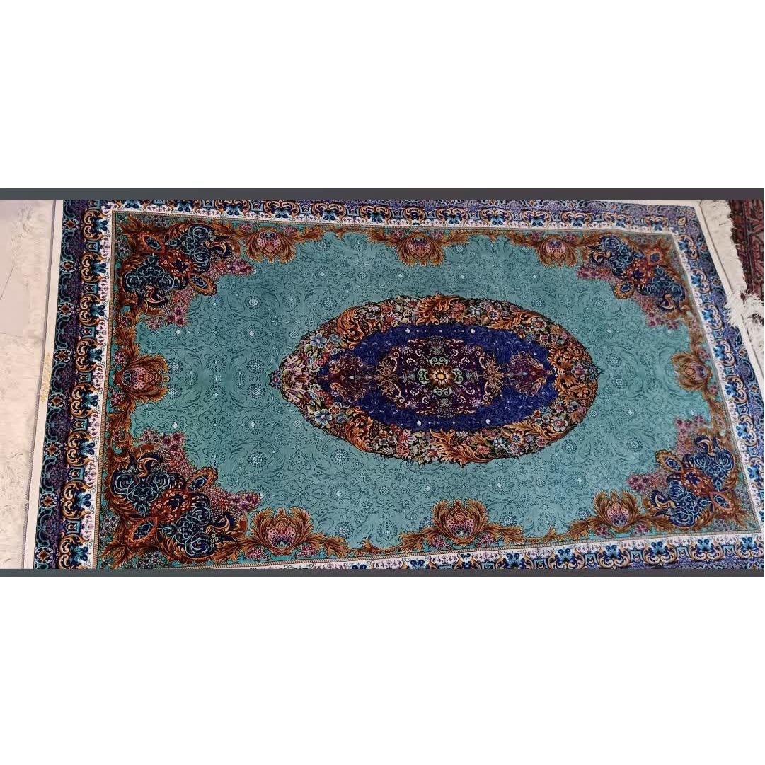 قالیچه تمام ابریشم قم