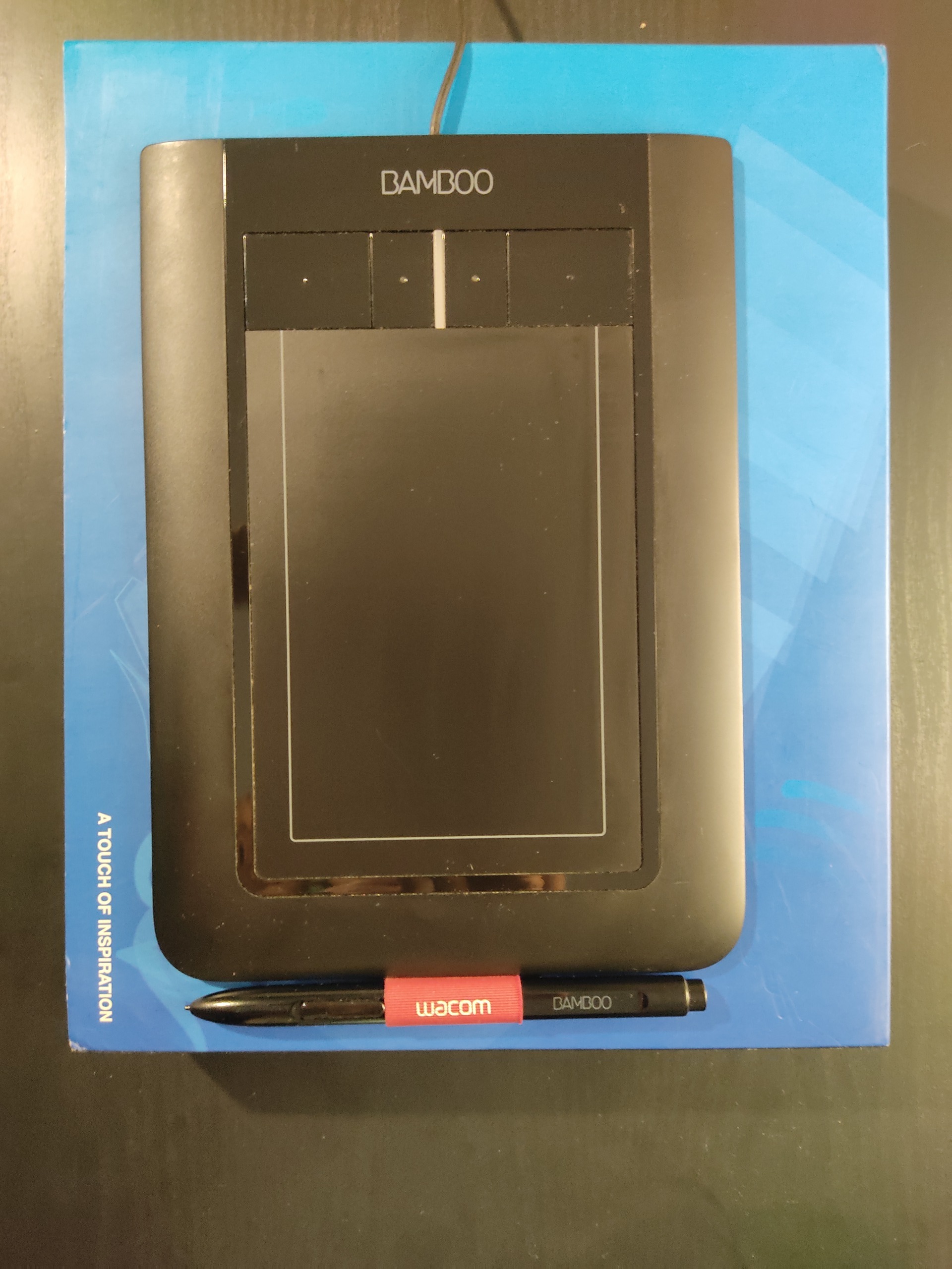 قلم نوری Wacom Bamboo با قابلیت تاچ