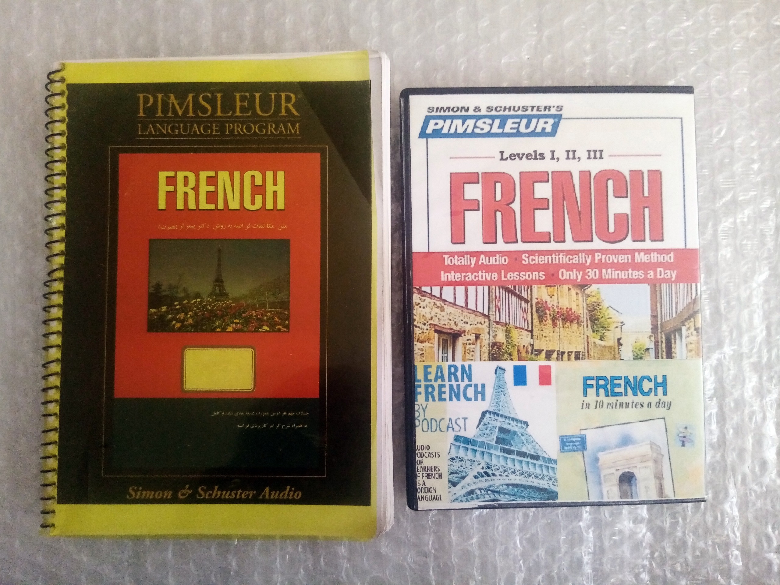 جزوه و دی وی دی PIMSLEUR FRENCH